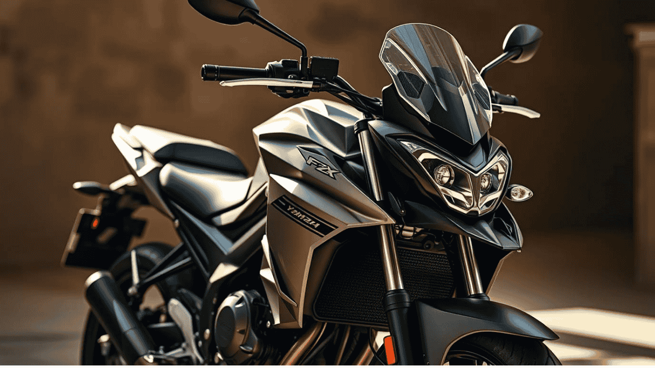 Yamaha FZX Hybrid – The Sporty Commuter That Blends Muscle Styling with Futuristic Hybrid Tech